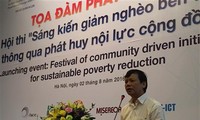 Mobilization of community efforts to ensure sustainable poverty reduction