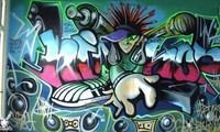 Graffiti Fest held by Hanoi Creative City 