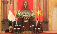 President Tran Dai Quang receives Singapore’s Deputy PM