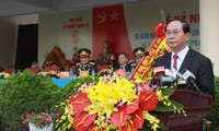 President Tran Dai Quang attends 50th anniversary of Military Technical Academy