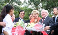 Irish President visits Quang Tri