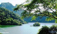 Ba Be, the biggest mountain lake in Vietnam