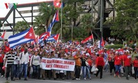 The memorial service of Cuban leader Fidel Castro