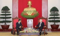 Vietnamese leaders host Vientiane Mayor