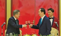 President Tran Dai Quang hosts banquet in honor of his RoK counterpart