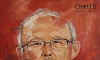 Oil portrait of coach Park Hang-seo to be auctioned