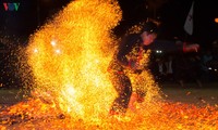 Fire dance of Red Dao in Dien Bien province