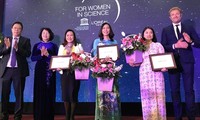 Female scientists honored