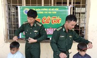 Border guard force feeds orphans, disadvantaged children’s dreams