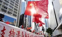 Hong Kong chief  says national security law conducive to stability