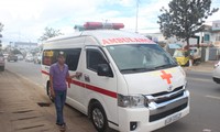 Charity ambulance service helps disadvantaged patients in Lam Dong