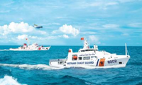 Law on Vietnam Coast Guard enforced in sync nationwide 