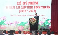 PM lauds Binh Thuan’s achievements after 30 years of re-establishment