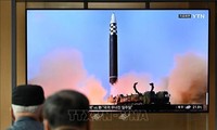 North Korea fires ballistic missile towards sea