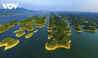 Thac Ba lake, a scenic spot in northwestern mountains