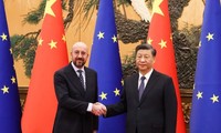 EU, Chinese leaders meet in-person for the first time in four years