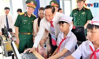 Remote school in Quang Ngai opens one day earlier 