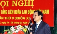 Le président Truong Tan Sang au 8è plénum de la CGT