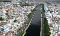 Truong Tan Sang à l'inauguration du canal Nhieu Loc-Thi Nghe