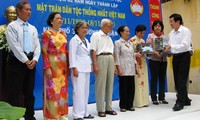 Truong Tan Sang à la fête de l’union nationale à Hochiminh-ville