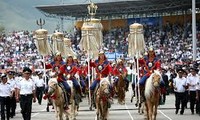 Célébration de la 92ème fête nationale de la Mongolie