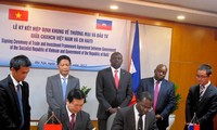 Accord-cadre sur le commerce et l’investissement Vietnam-Haïti 