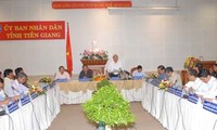 Nguyên Xuân Phuc à Tiên Giang et Long An