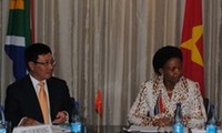 Le ministre des Affaires Etrangères Pham Binh Minh en Afrique du Sud