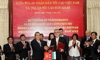 Vietnam-Bulgarie : coopération entre les cours suprêmes 