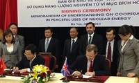 Coopération nucléaire Vietnamo-britannique pour les fins pacifiques