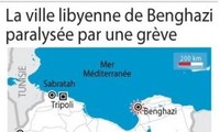 La deuxième ville de Libye, Benghazi, paralysée par une grève