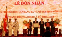 Thai Binh devient ville de deuxième classe