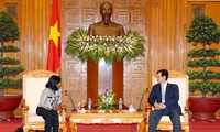 Le Premier ministre Nguyen Tan Dung reçoit Ameerah Haq, secrétaire général adjoint de l’ONU