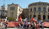 Norvège : Rassemblement contre les actes chinois en Mer Orientale 