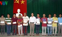 Rencontre avec les pêcheurs du bateau coulé par un navire chinois