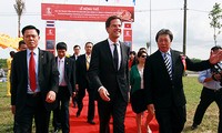 Le Premier ministre néerlandais à Haiphong