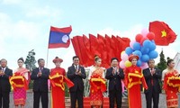 Inauguration du poste-frontière international de La Lay