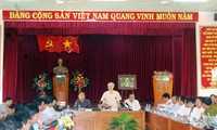 Déplacement du secrétaire général du PCV à Binh Thuan