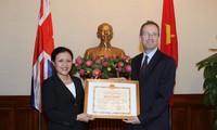 L’ambassadeur britannique à l’honneur