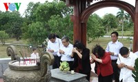 Hommage aux héros morts pour la Patrie à la vieille citadelle de Quang Tri