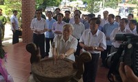 Le secrétaire général Nguyen Phu Trong se rend à Phu Quoc