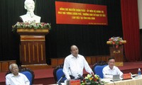 Nguyen Xuan Phuc dans la province de Hoà Binh