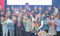 Remise des bourses VALOFRASE aux enseignants et élèves bilingues