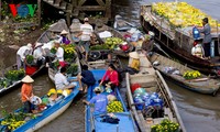 Marché flottant Cai Be, une destination touristique originale du Sud-Ouest