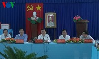 Déplacement du président Truong Tan Sang à Long An