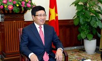 Pham Binh Minh apprécie les activités extérieures du pays en 2014