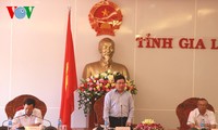 Pham Binh Minh en visite à Gia Lai