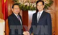 Nguyen Tan Dung reçoit Chhay Nathan