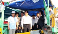 Truong Tan Sang dans la province de Binh Thuan