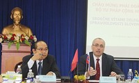 Le ministre slovaque de la Justice à Ho Chi Minh-ville